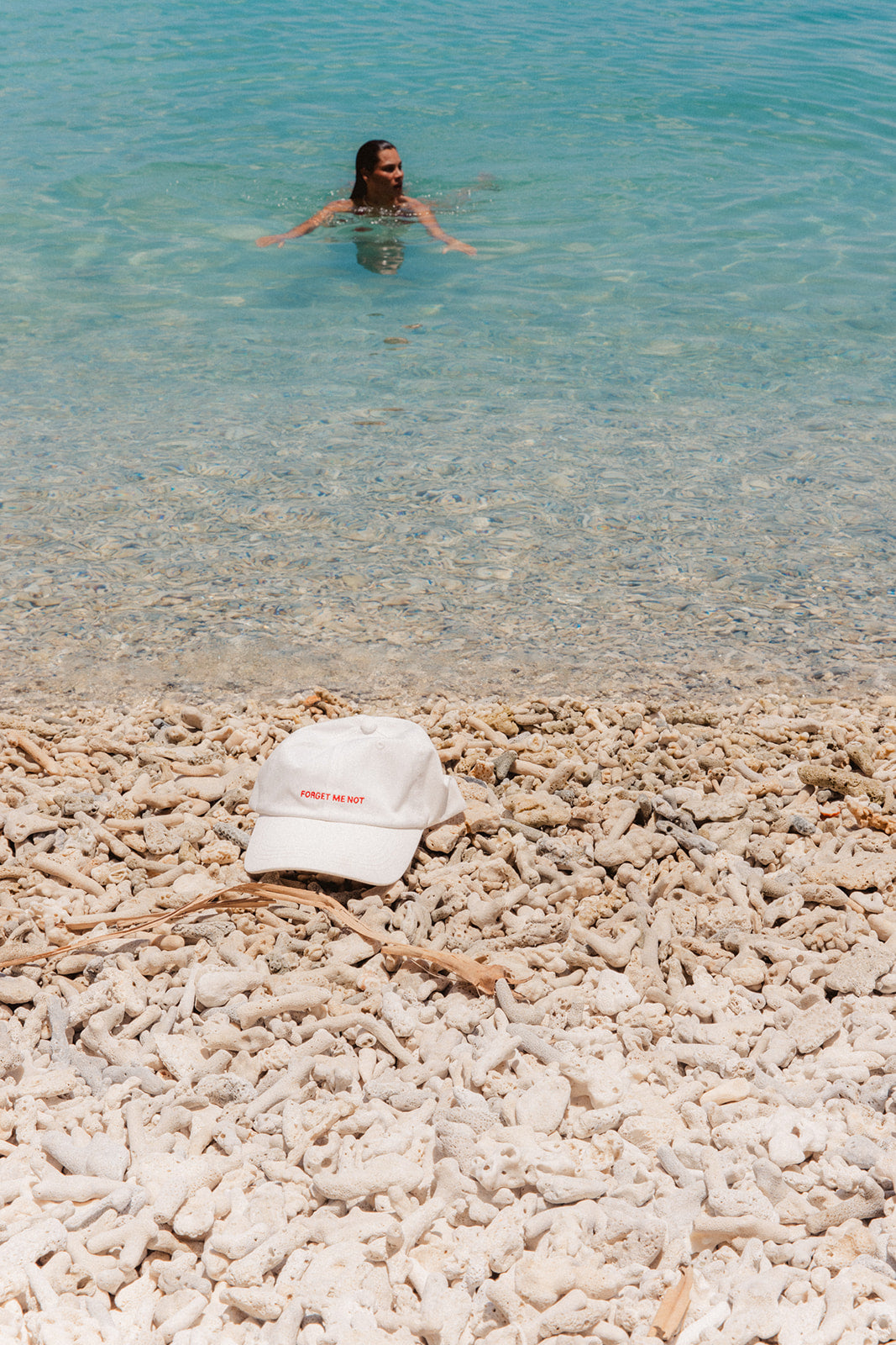 Forget Me Not Cap in Cream