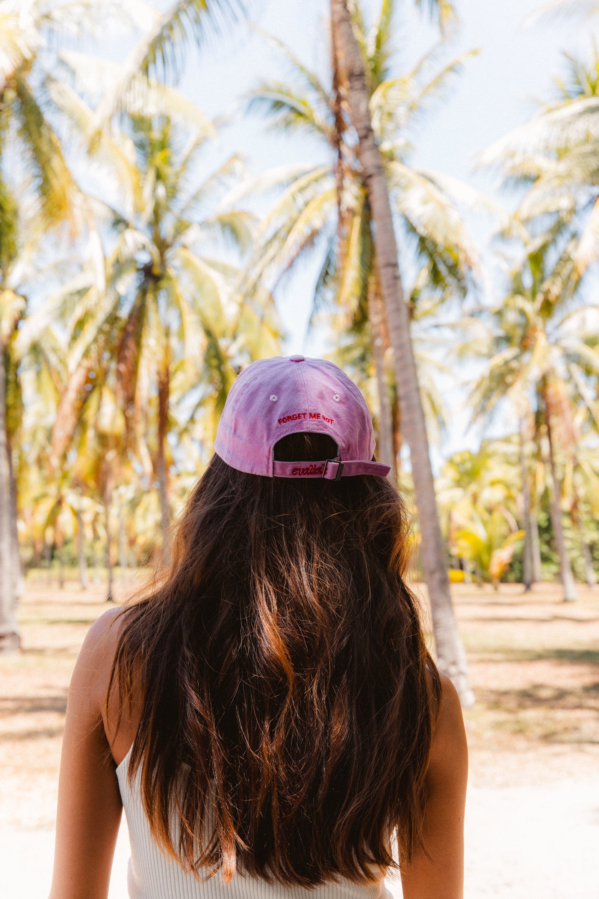 Forget Me Not Cap in Blush